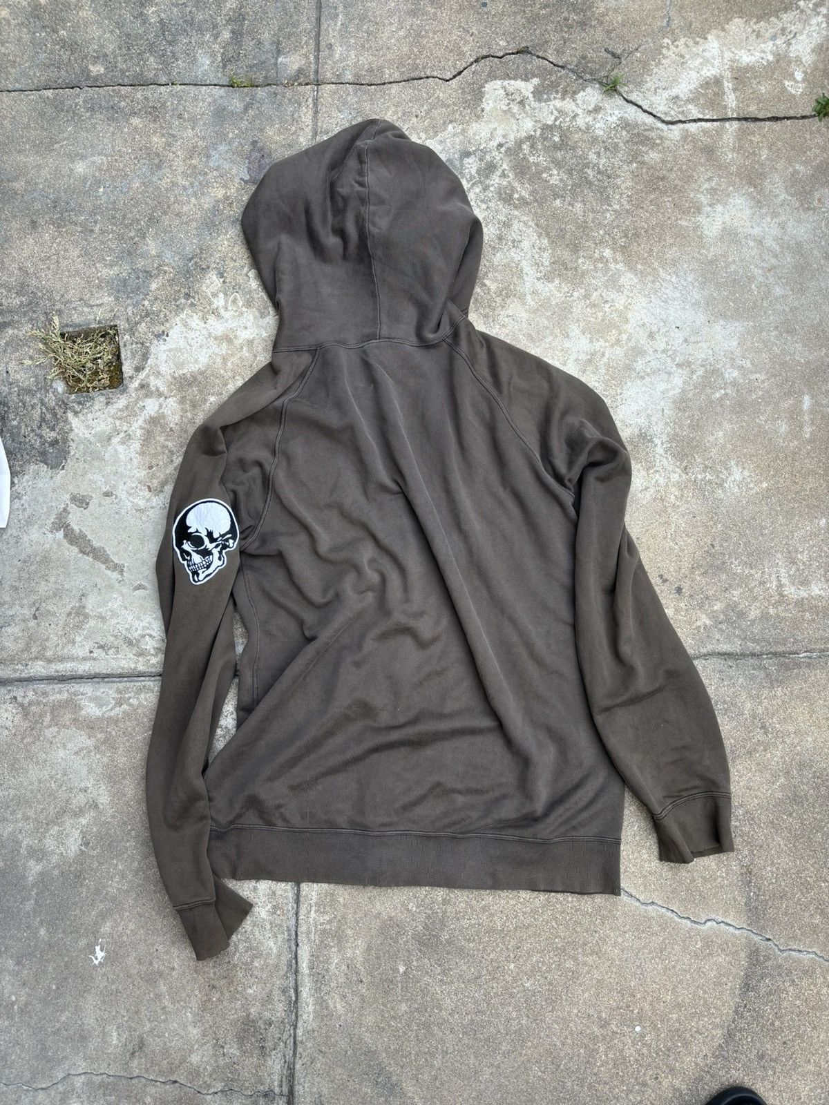 トップス DREAM BABY DREAM Double Skull Zip Hodie Number (N)ine number nine 04 “dream baby dream” double skull