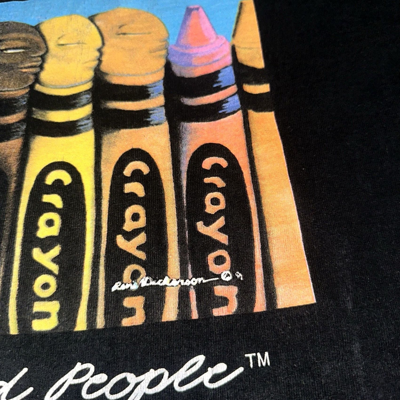 Vintage VINTAGE Cotton Deluxe Shirt Mens XL Art Tee Long Sleeve 90s Black Graphic Print Logo Accent Size US XL / EU 56 / 4 - 3 Thumbnail
