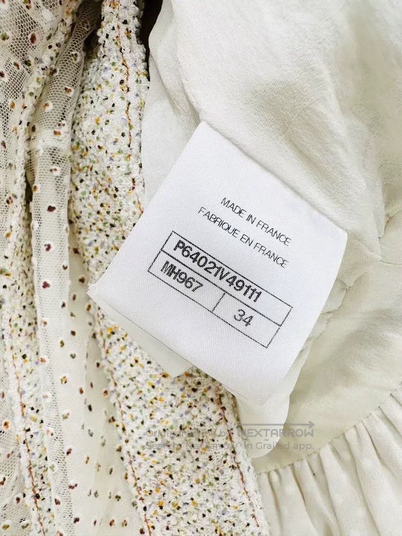 Chanel Chanel Roof series beige dress Size XXS / US 00 / IT 34 - 7 Thumbnail