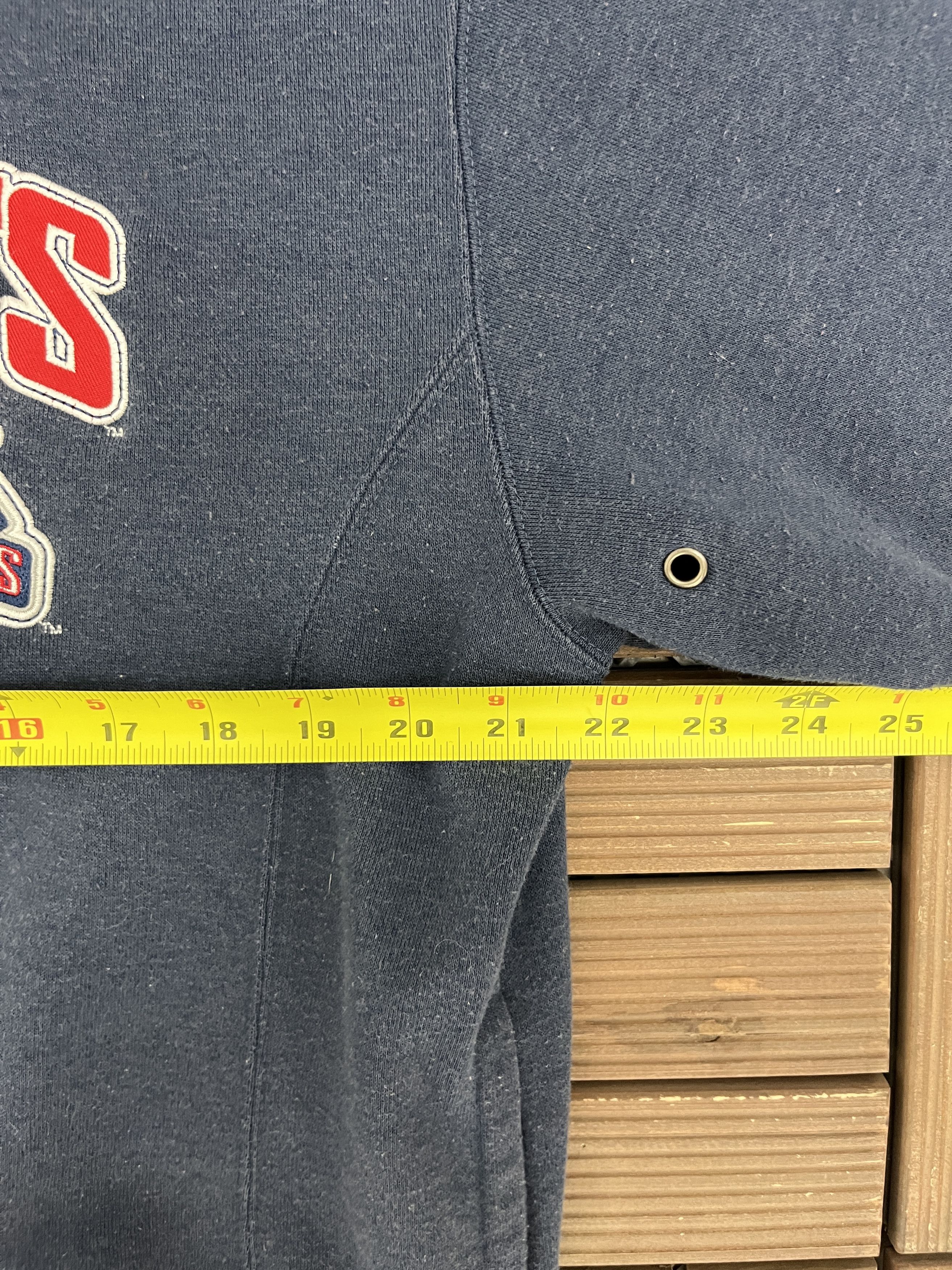 Vintage Columbus Blue Jackets Vintage Blue Hoodie Sweater Size US L / EU 52-54 / 3 - 7 Thumbnail