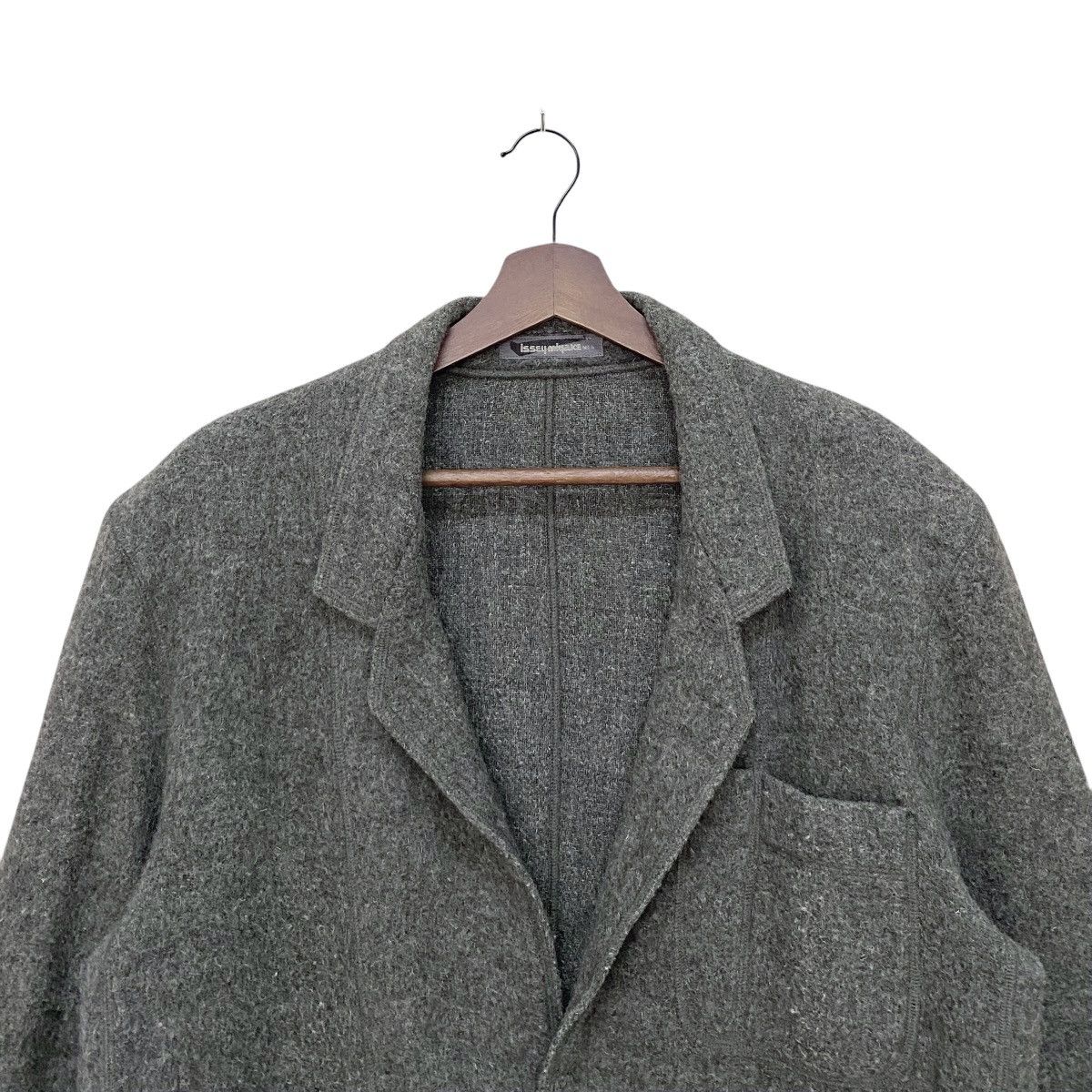 Issey Miyake Vintage Japanese Brand Issey Miyake Wool Jacket 1980s Size US M / EU 48-50 / 2 - 3 Thumbnail