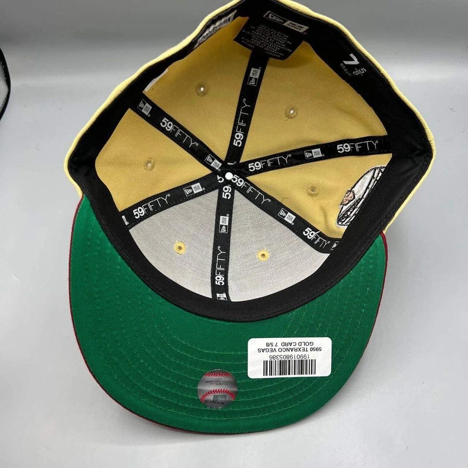 New Era Texas Ranger Hat Men 7 5/8 59Fifty New Era MLB Fitted Cap Size ONE SIZE - 2 Thumbnail