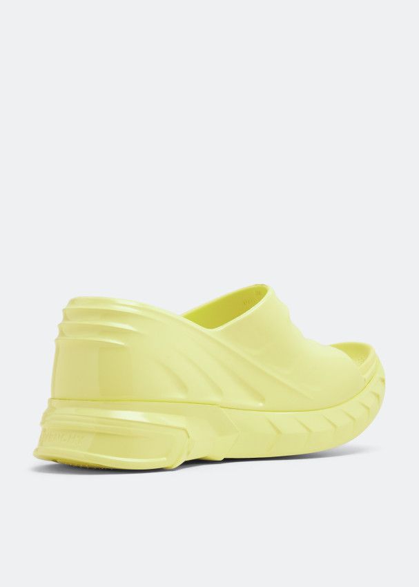 Givenchy o1srvl11e0225 Marshmallow Sandals in Yellow Size US 11 / IT 41 - 3 Thumbnail
