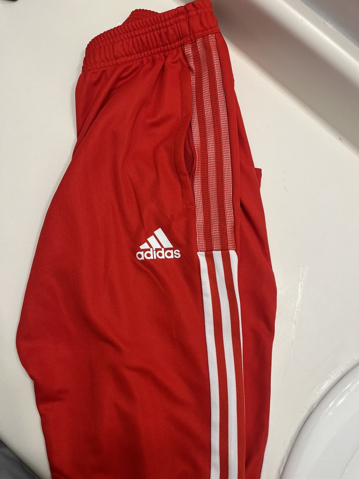 Adidas red adidas tiro pants Size US 30 / EU 46 - 1 Thumbnail