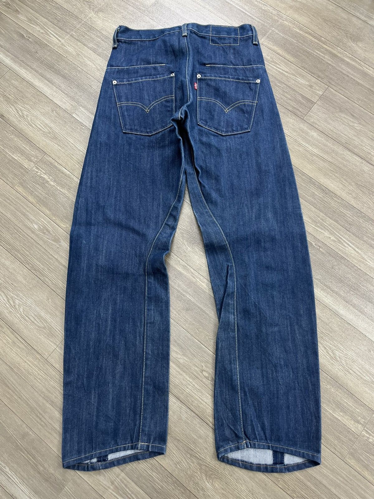Levi's Vintage Clothing 1999s Vintage Levi’s Engineered Japan Indigo Baggy Jeans Size US 29 - 15 Thumbnail