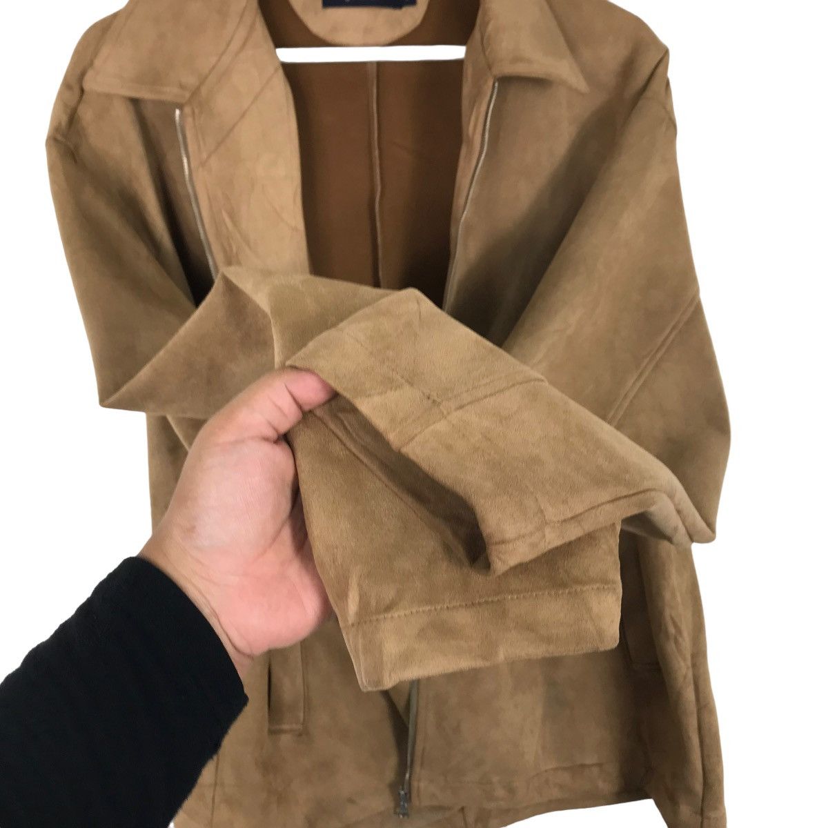 RAGEBLUE 💥 RAGEBLUE MOLESKIN VELVET BLOUSON JACKET Size US L / EU 52-54 / 3 - 9 Thumbnail