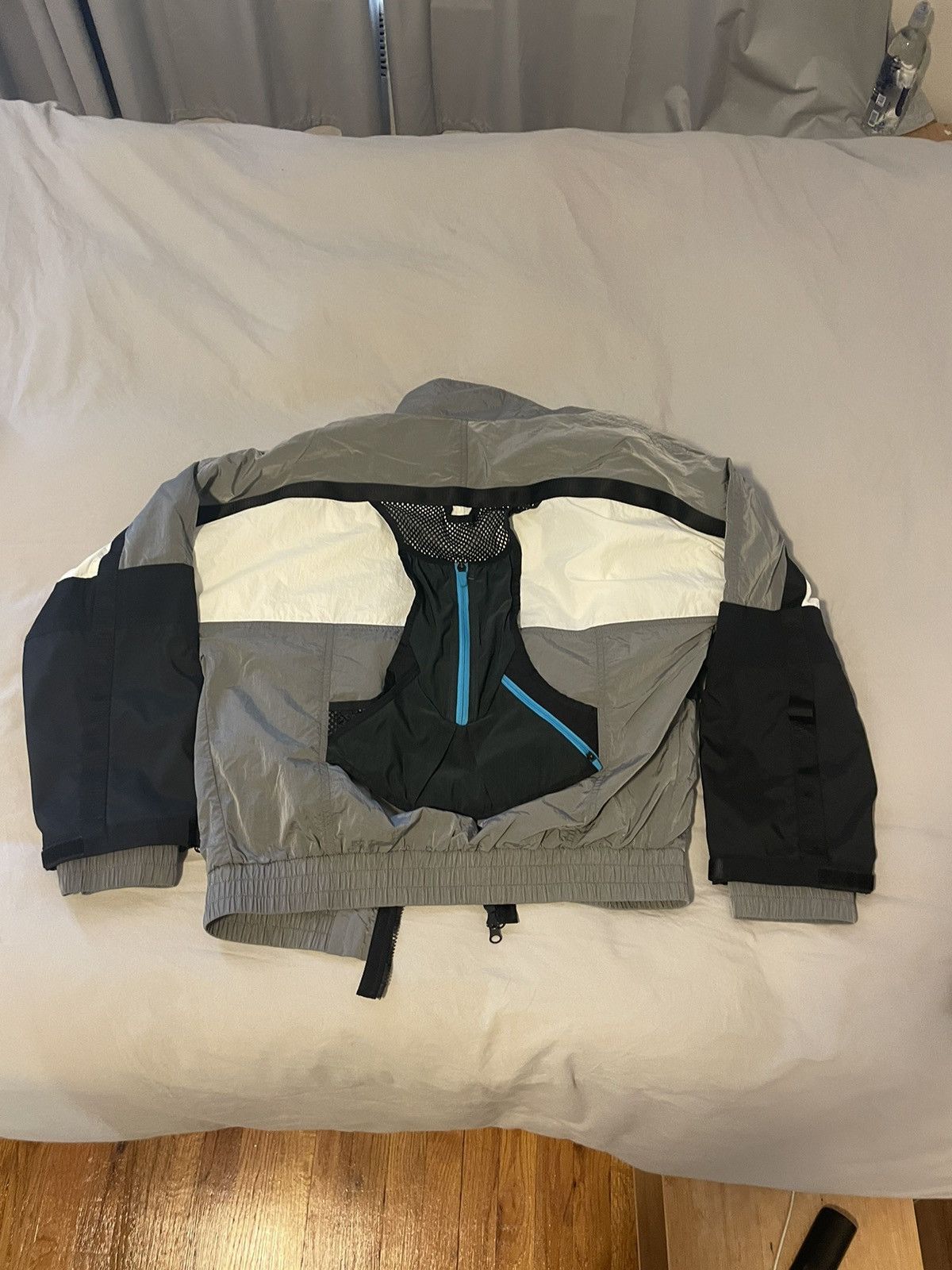 Nike Nike Ispa Men's Grey NRG Hooded Technical Jacket Size US S / EU 44-46 / 1 - 7 Thumbnail