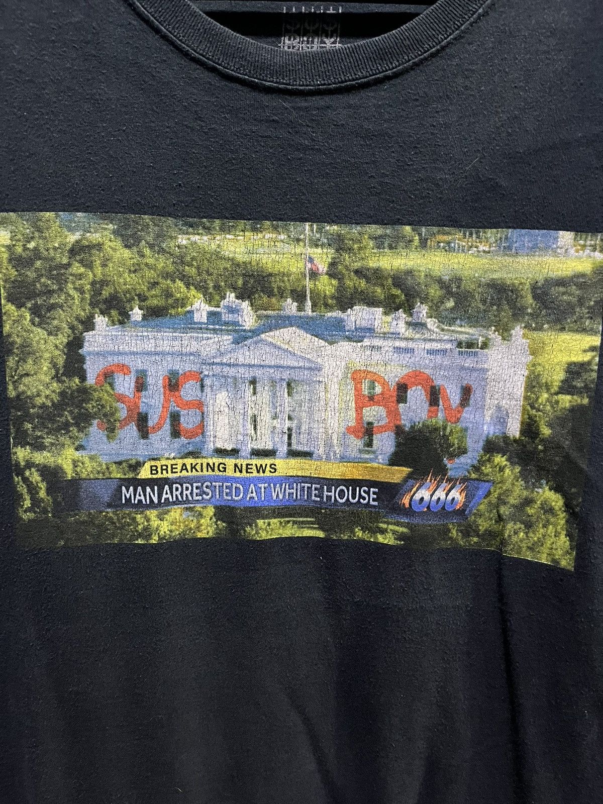 Sus Boy Sus Boy Suspect White House 666 Tee Size US XL / EU 56 / 4 - 3 Thumbnail