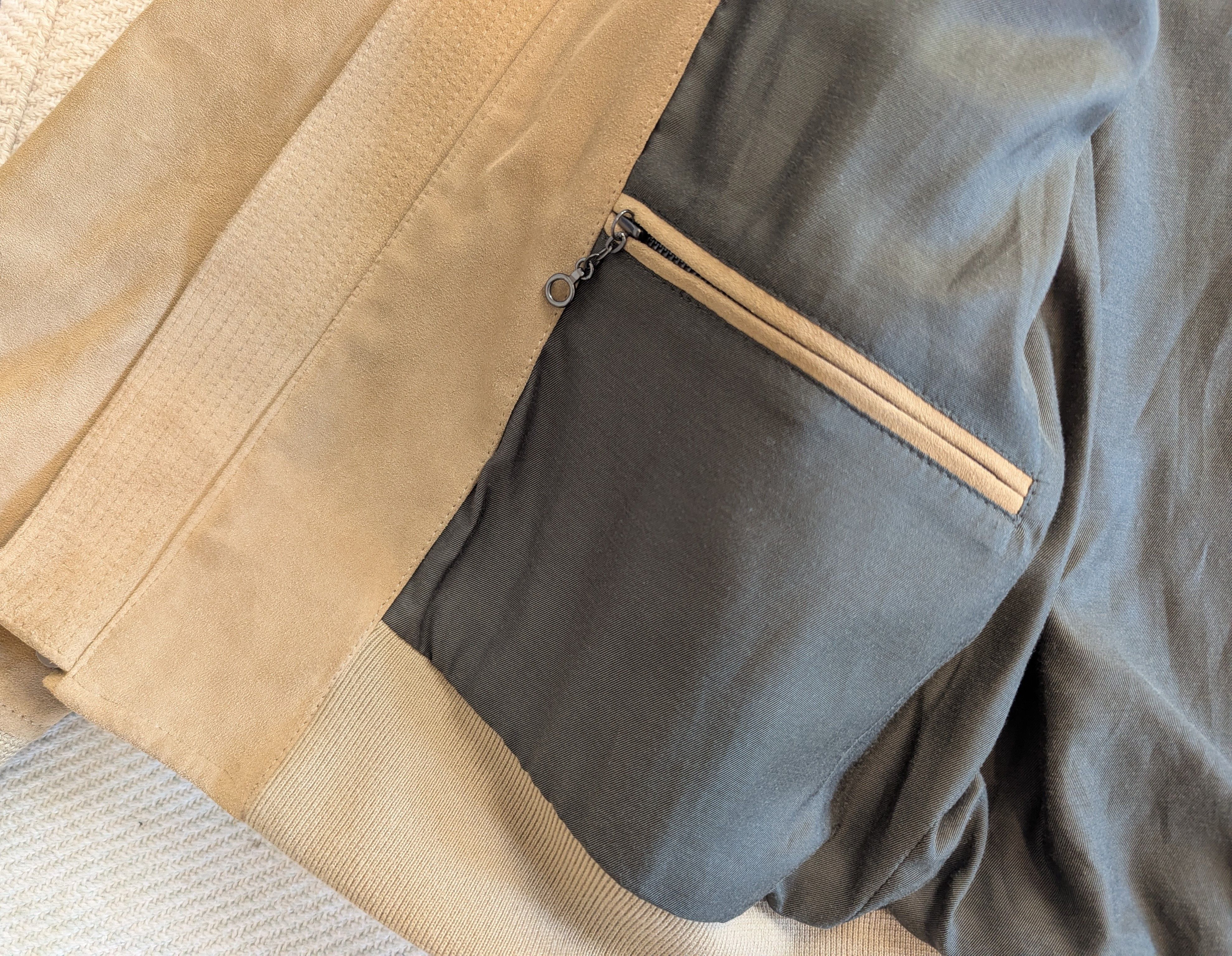 Todd Snyder Italian Suede Bomber Jacket Size US M / EU 48-50 / 2 - 14 Thumbnail