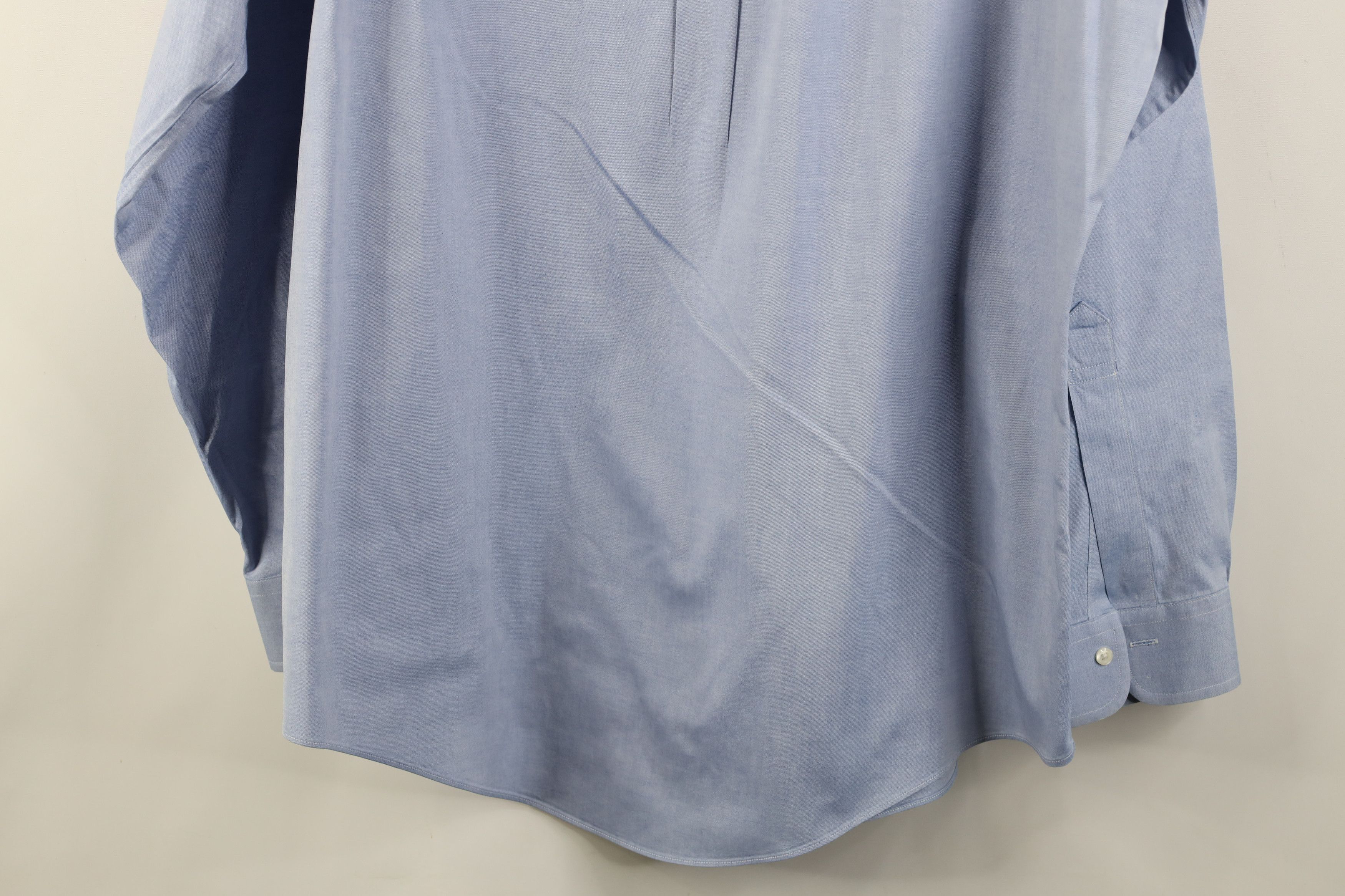 Brooks Brothers Vintage 90s Brooks Brothers Button Down Shirt OCBD Blue Size US M / EU 48-50 / 2 - 9 Thumbnail