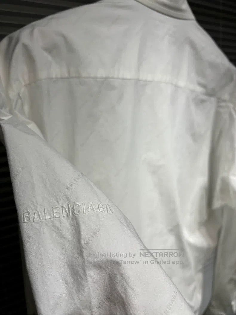 Balenciaga Balenciaga size 39 White long-sleeve shirt Size US S / EU 44-46 / 1 - 4 Thumbnail