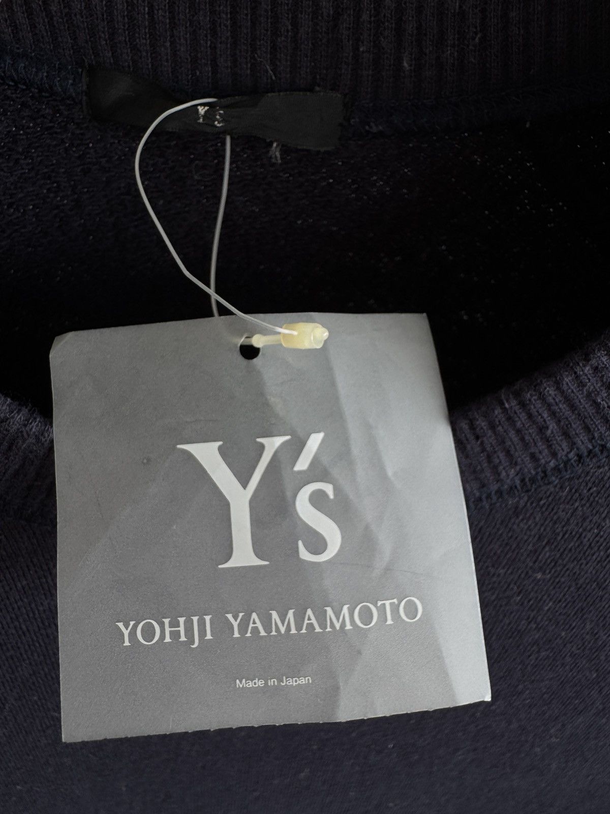 Y's Y's Yohji Yamamoto Navy Sweatshirt Size US S / EU 44-46 / 1 - 3 Thumbnail