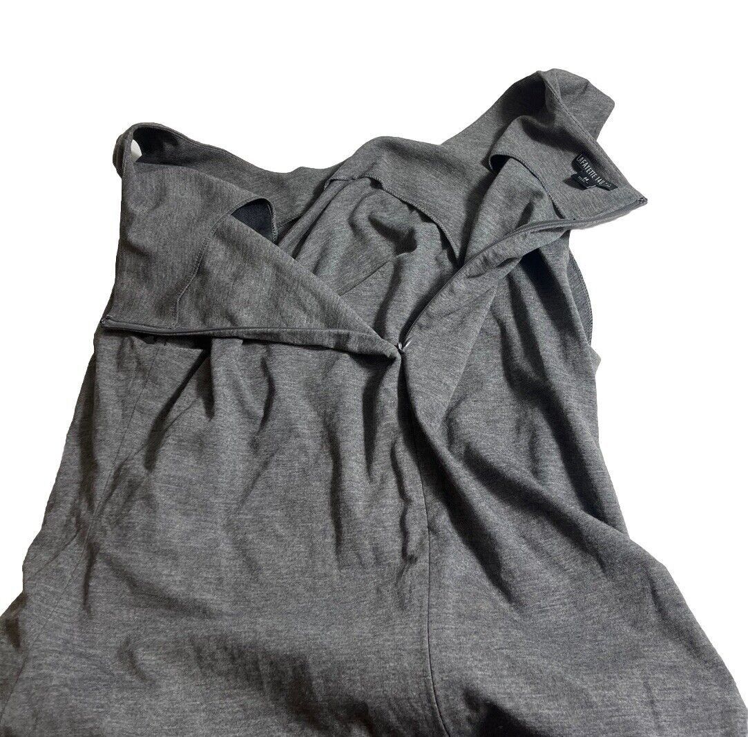 Lafayette 148 Lafayette 148 NY Womens Formed Sheath Dress Grey Sz M Size M / US 6-8 / IT 42-44 - 17 Thumbnail