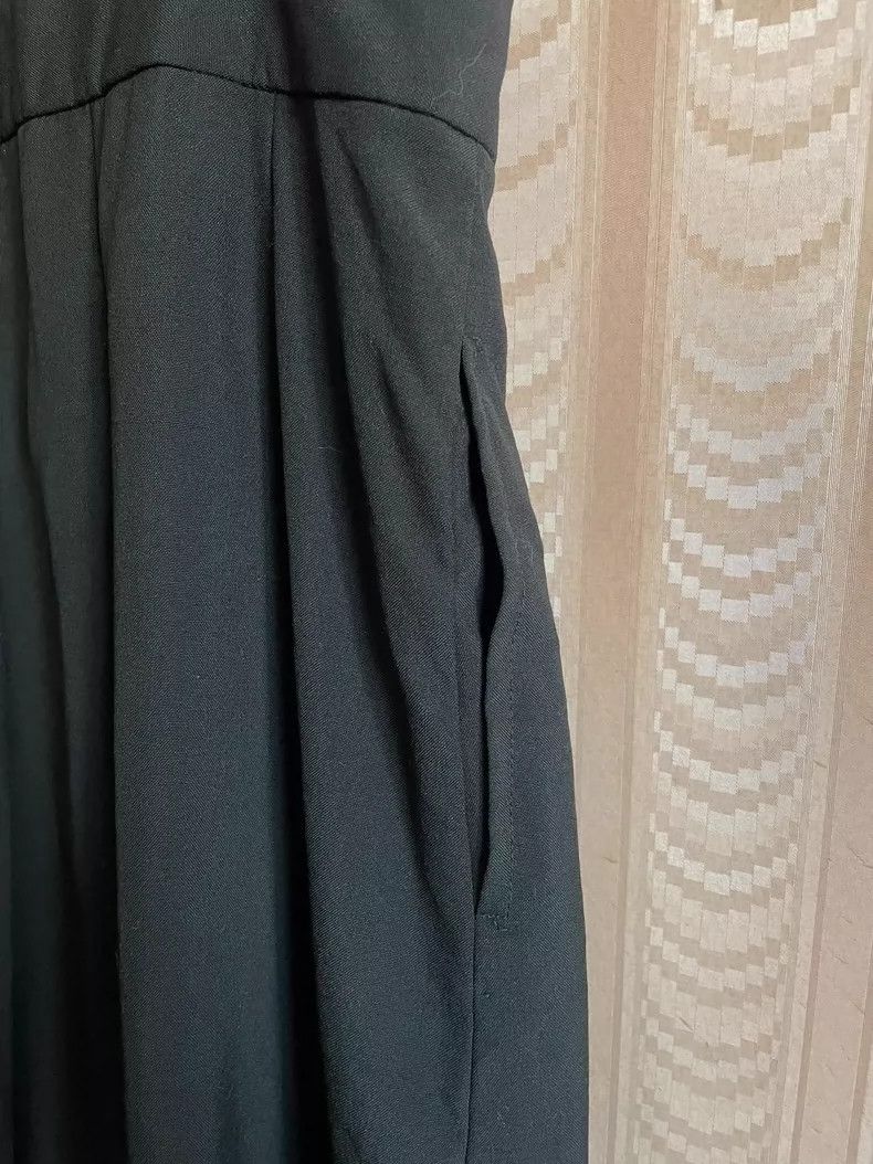 Comme des Garcons Comme des Garcons Black strap skirt pleated skirt skirt dr Size L / US 10 / IT 46 - 6 Thumbnail