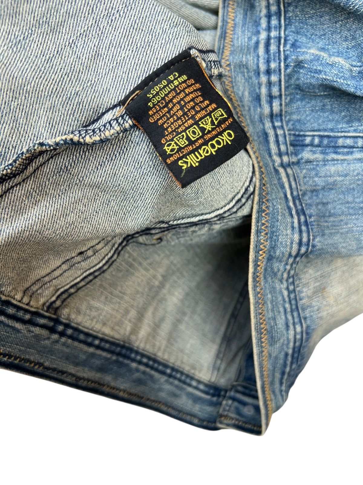 Akademiks Vintage Y2K Akademiks Sandwash Faded Chore Denim Jacket Size US XL / EU 56 / 4 - 11 Thumbnail