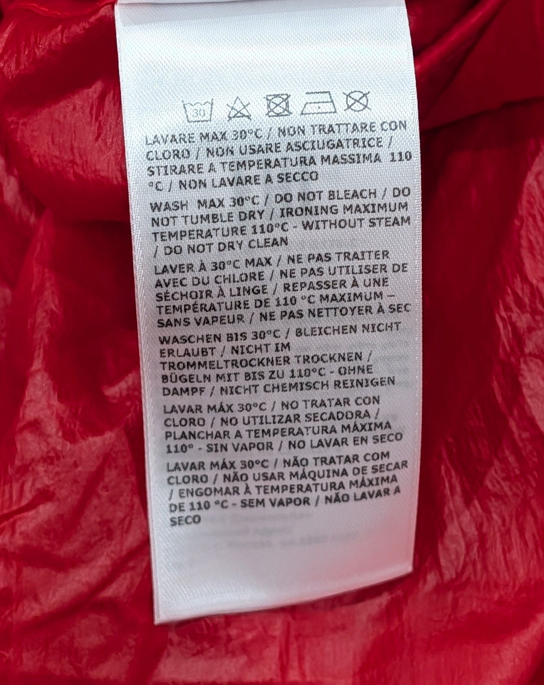 Salvatore Ferragamo FERRAGAMO Taffeta Windbreaker Jacket Red 50 US 40 Size US M / EU 48-50 / 2 - 8 Thumbnail