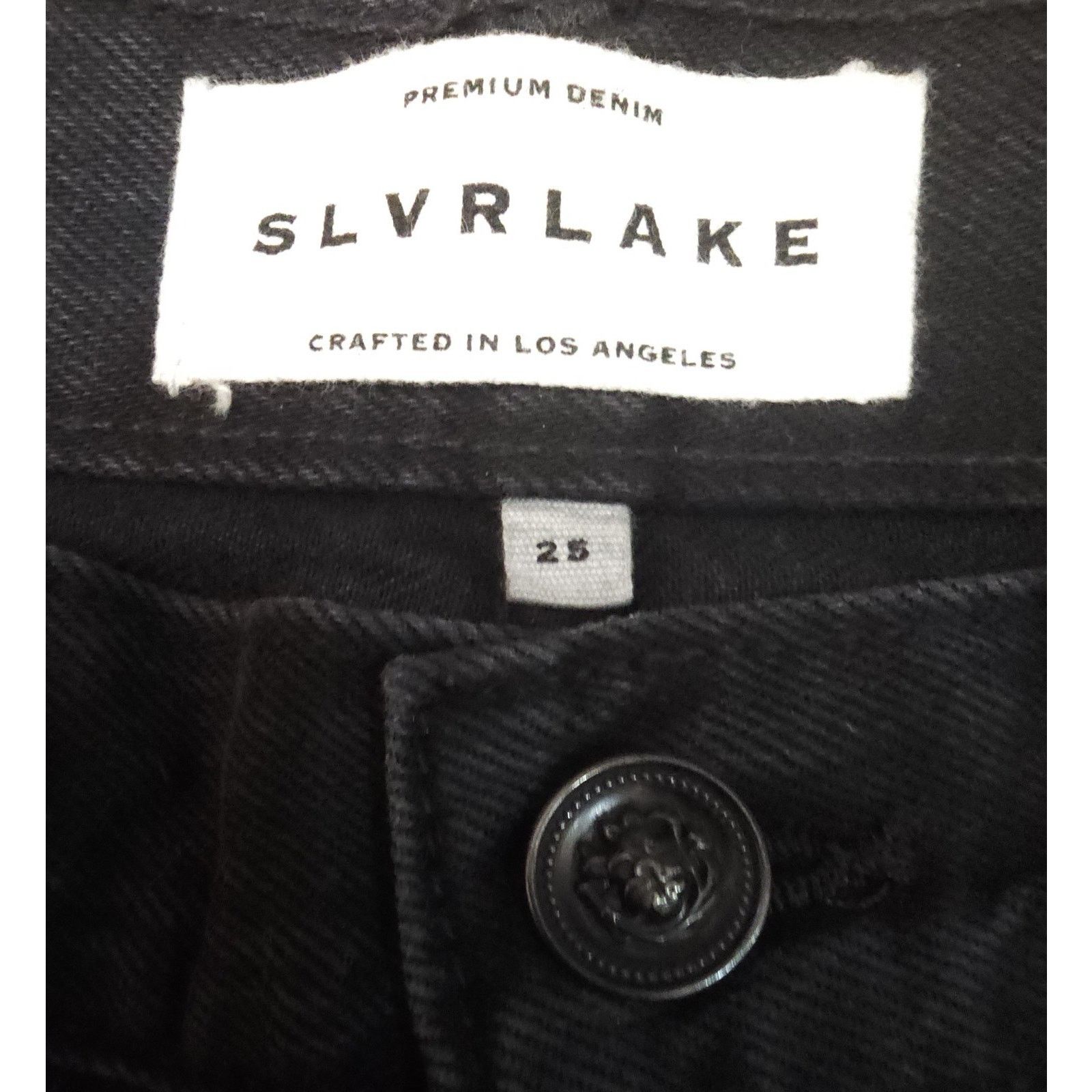 SLVRLAKE SLVRLAKE Noah Relaxed In Wash Shadow Ridge Jeans Size 25 Size 25" / US 0 / IT 36 - 10 Thumbnail