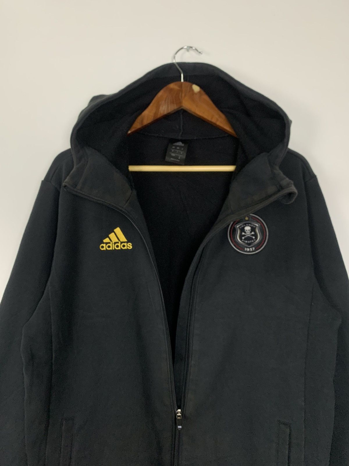 Vintage Adidas Orlando pirates zipper hoodie Size US M / EU 48-50 / 2 - 7 Thumbnail