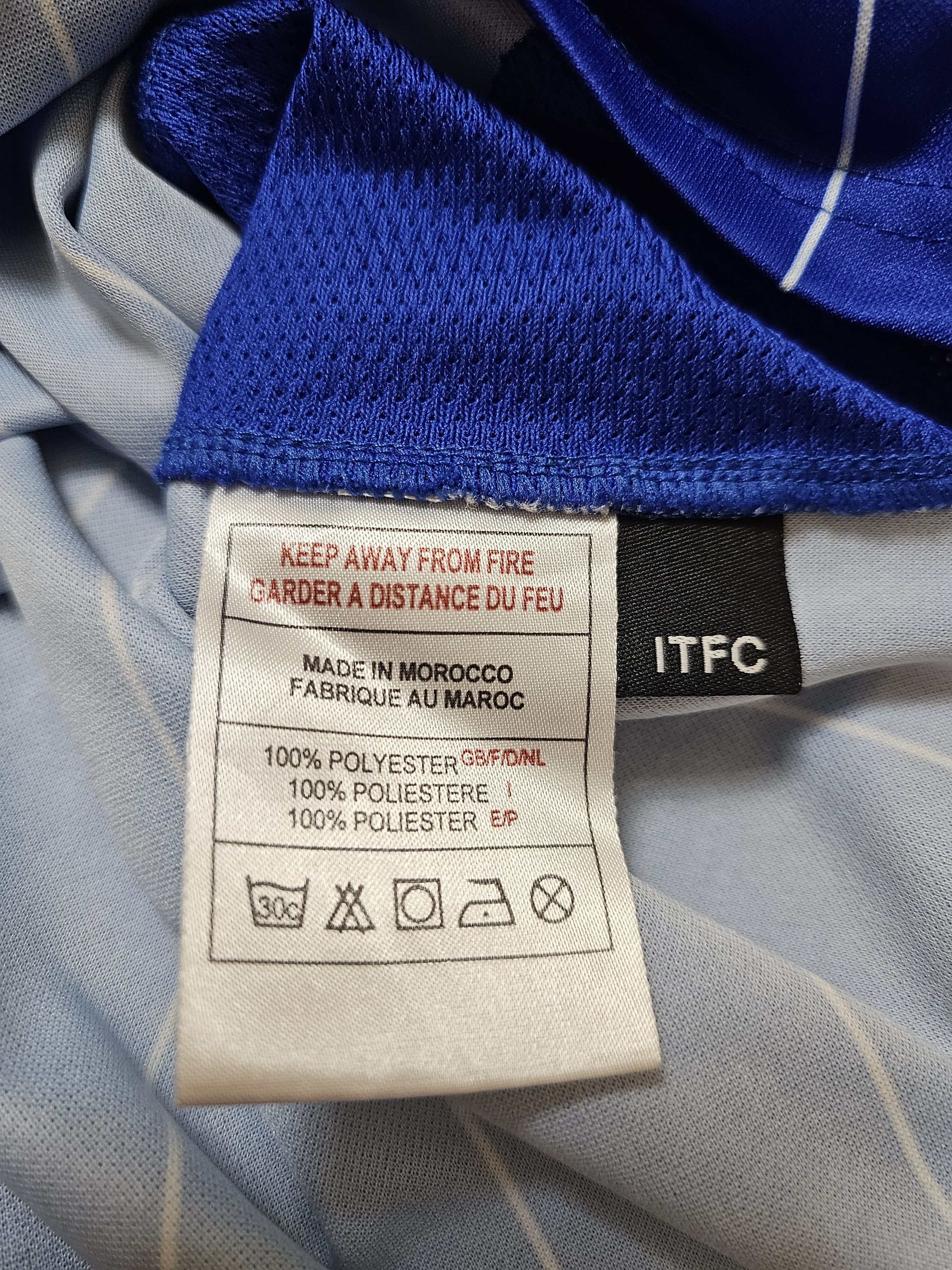 Vintage IPSWICH TOWN 2007 2008 HOME FOOTBALL SHIRT SOCCER JERSEY Size US XXL / EU 58 / 5 - 8 Thumbnail