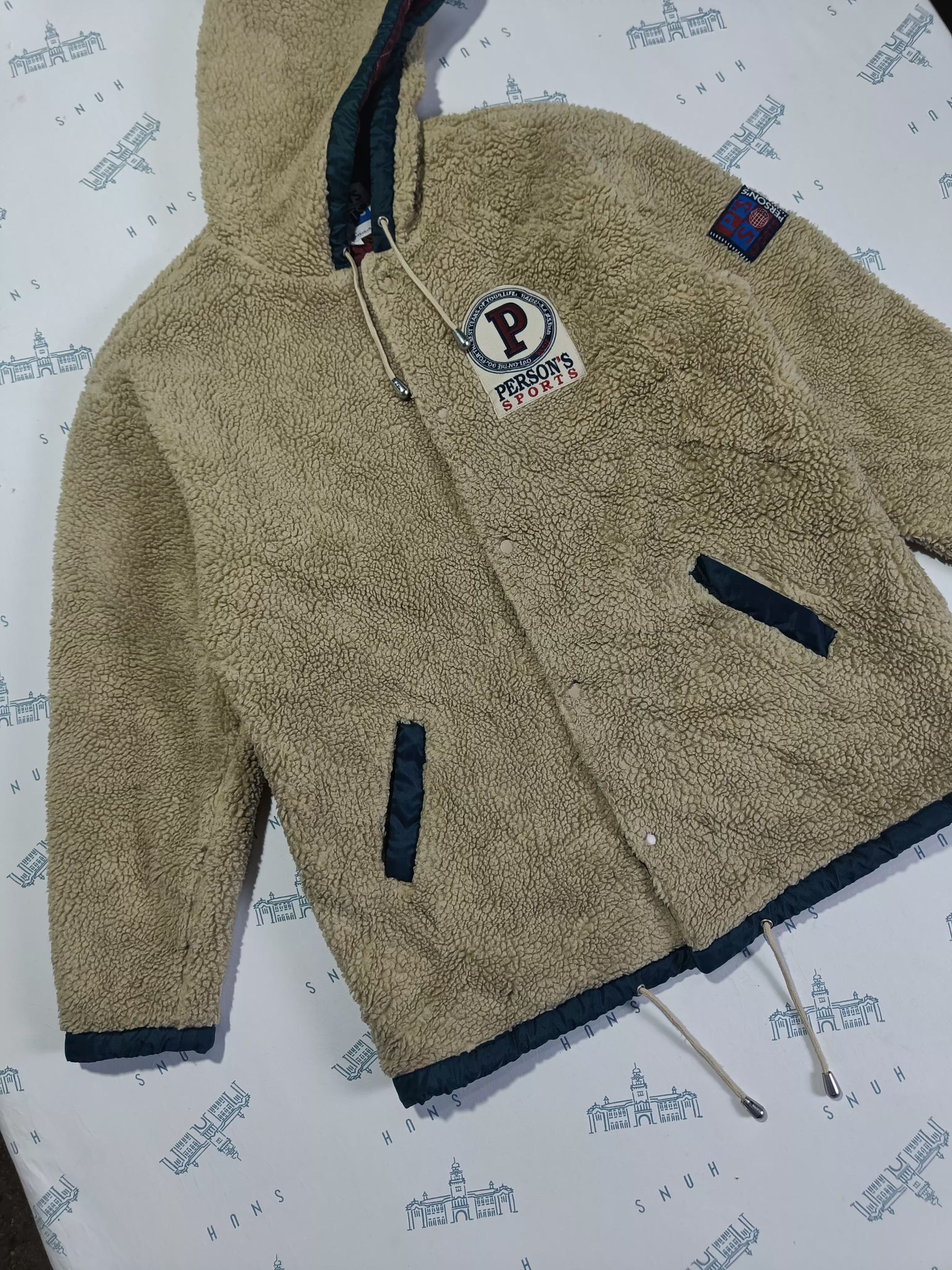 PERSON'S Vintage PERSON'S SPORTS Big Logo Back SPELL Out Jacket Size US M / EU 48-50 / 2 - 4 Thumbnail