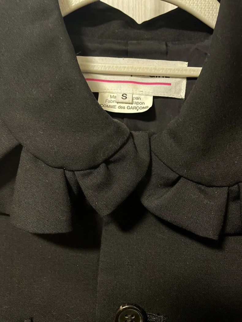 Comme des Garcons Comme Des Garcons Black lace collar jacket 2502-Nextarrow Size S / US 4 / IT 40 - 2 Thumbnail