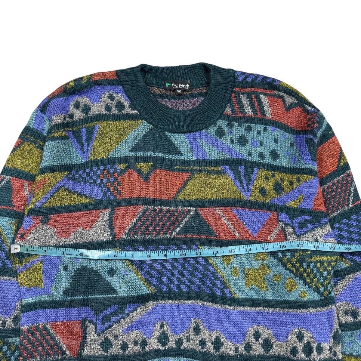 Aran Isles Knitwear Vtg🔥Fullmark 3d Knitwear Pullover Mohair Blend Size US M / EU 48-50 / 2 - 17 Thumbnail