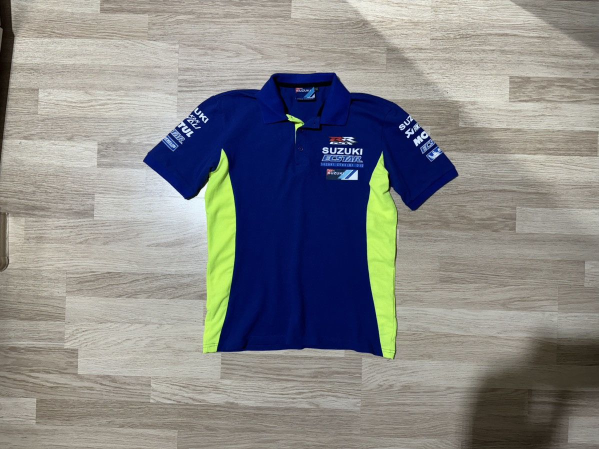 Japanese Brand Suzuki team polo t shirt Size US M / EU 48-50 / 2 - 1 Thumbnail
