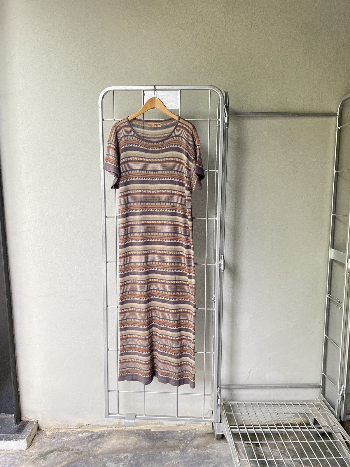 Issey Miyake Issey Miyake vintage knitted dress Size L / US 10 / IT 46 - 4 Thumbnail