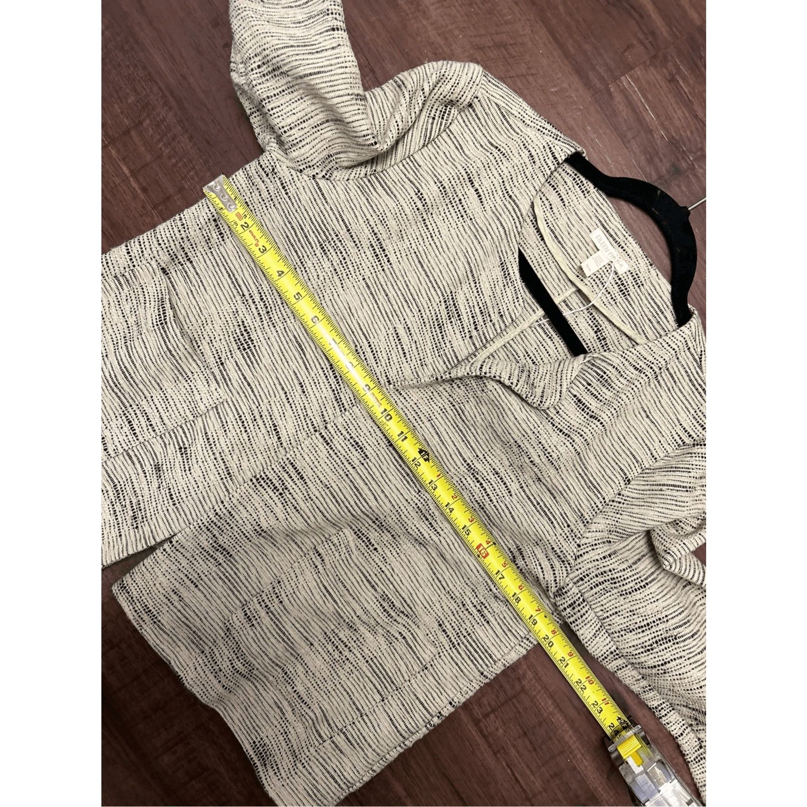 Eileen Fisher Eileen Fisher Cotton Natural Cropped Jacket, Sz Medium, $248 Size M / US 6-8 / IT 42-44 - 5 Thumbnail