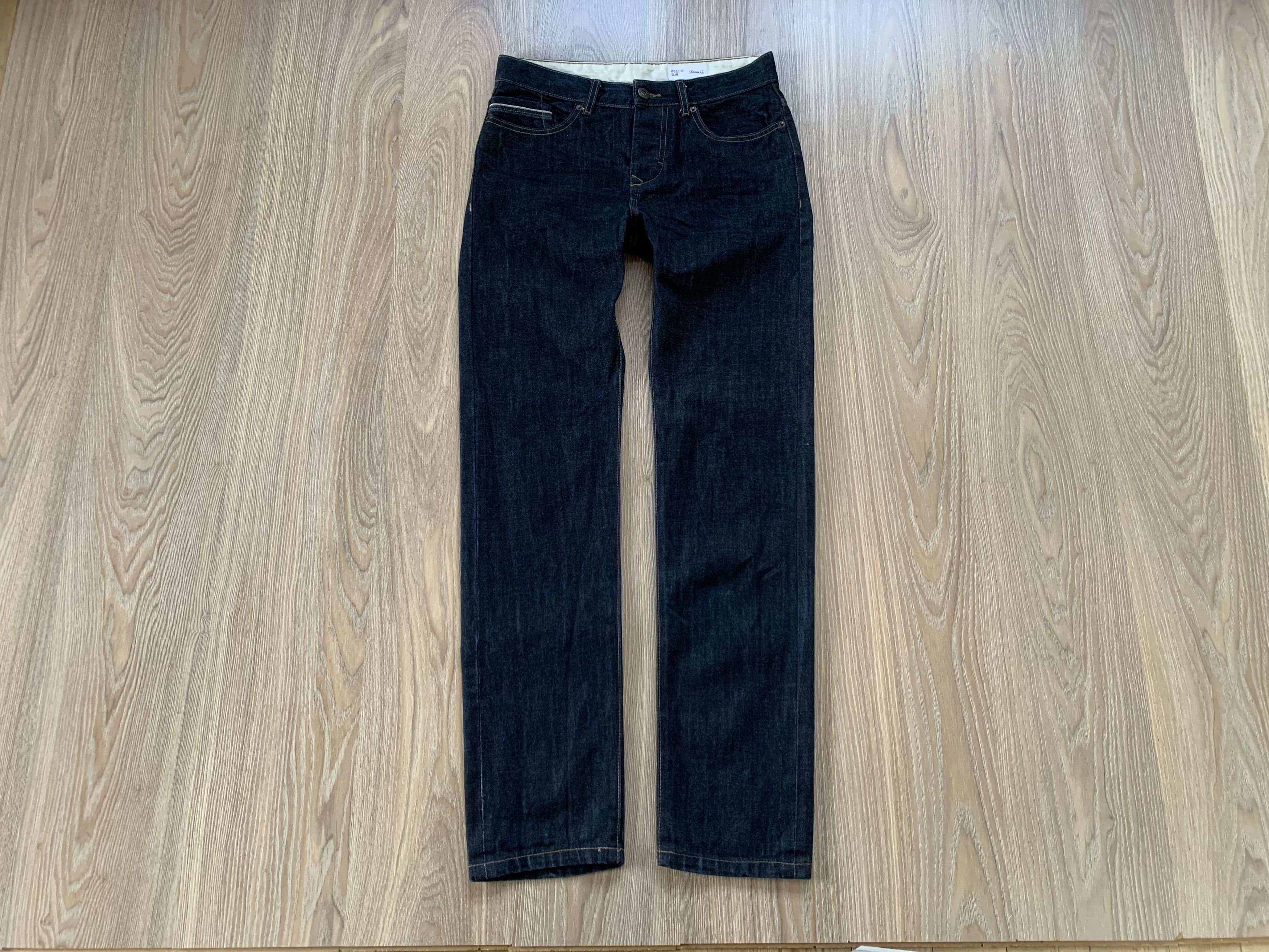 Denim & Co. Denim Co Slim Selvedge Jeans Size US 32 / EU 48 - 12 Thumbnail
