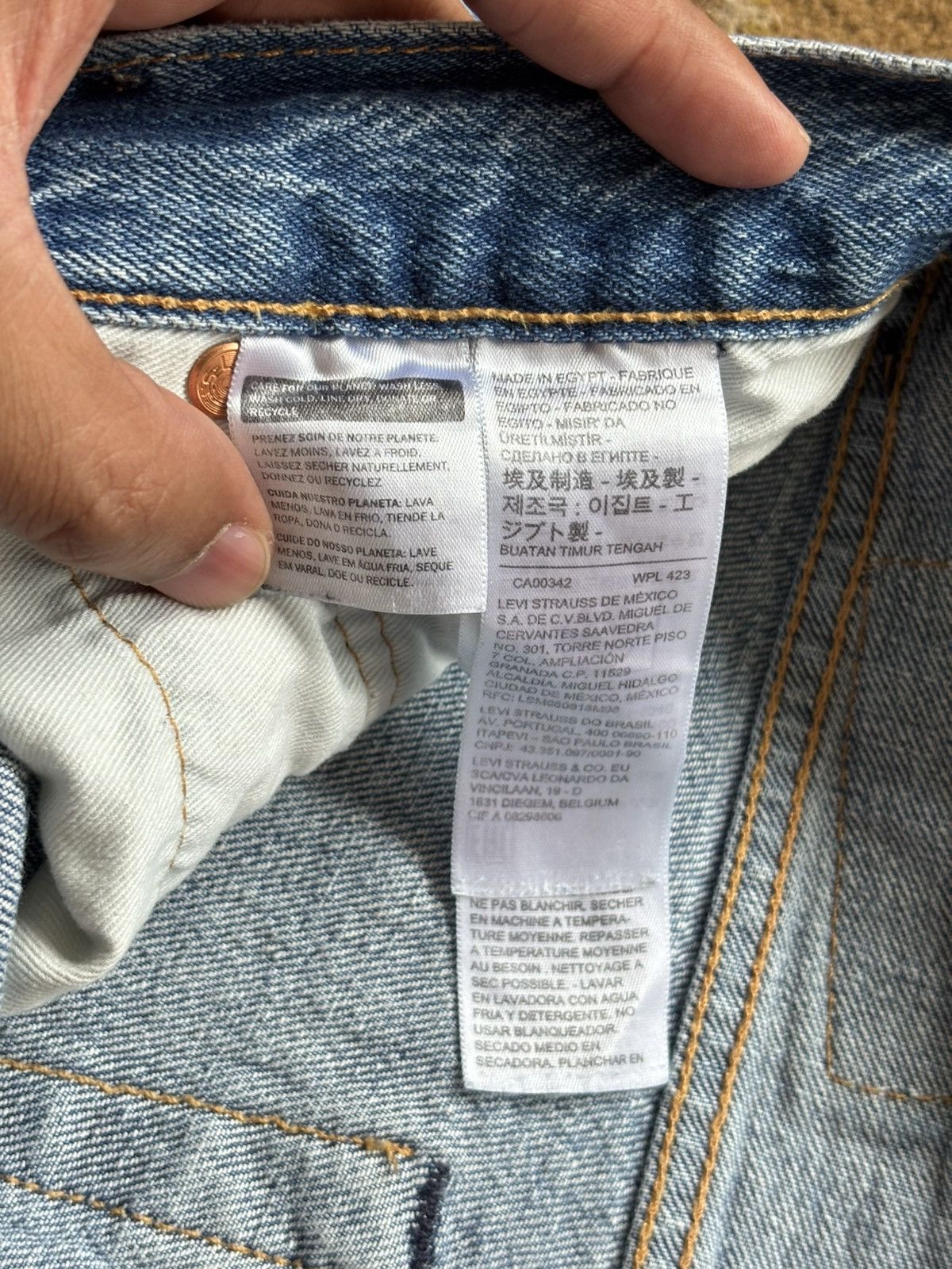 Levi's × Vintage Levi's 501 Vintage style👖 Size US 30 / EU 46 - 4 Thumbnail