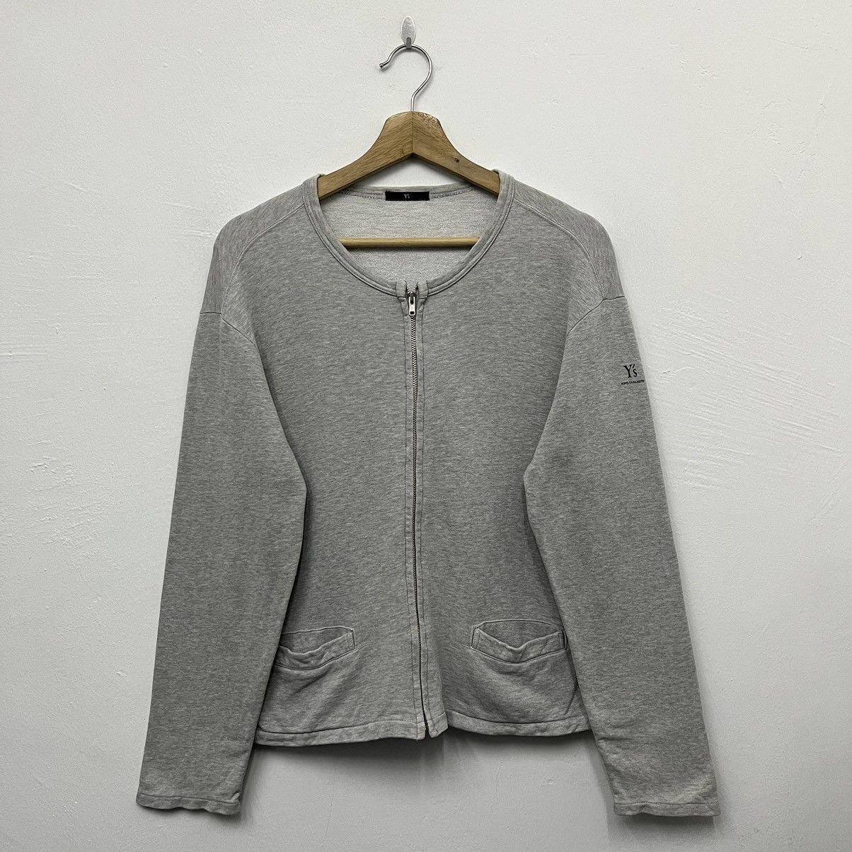 Yohji Yamamoto Y’s Yohji Yamamoto Zip Cropped Sweater Size US M / EU 48-50 / 2 - 1 Thumbnail