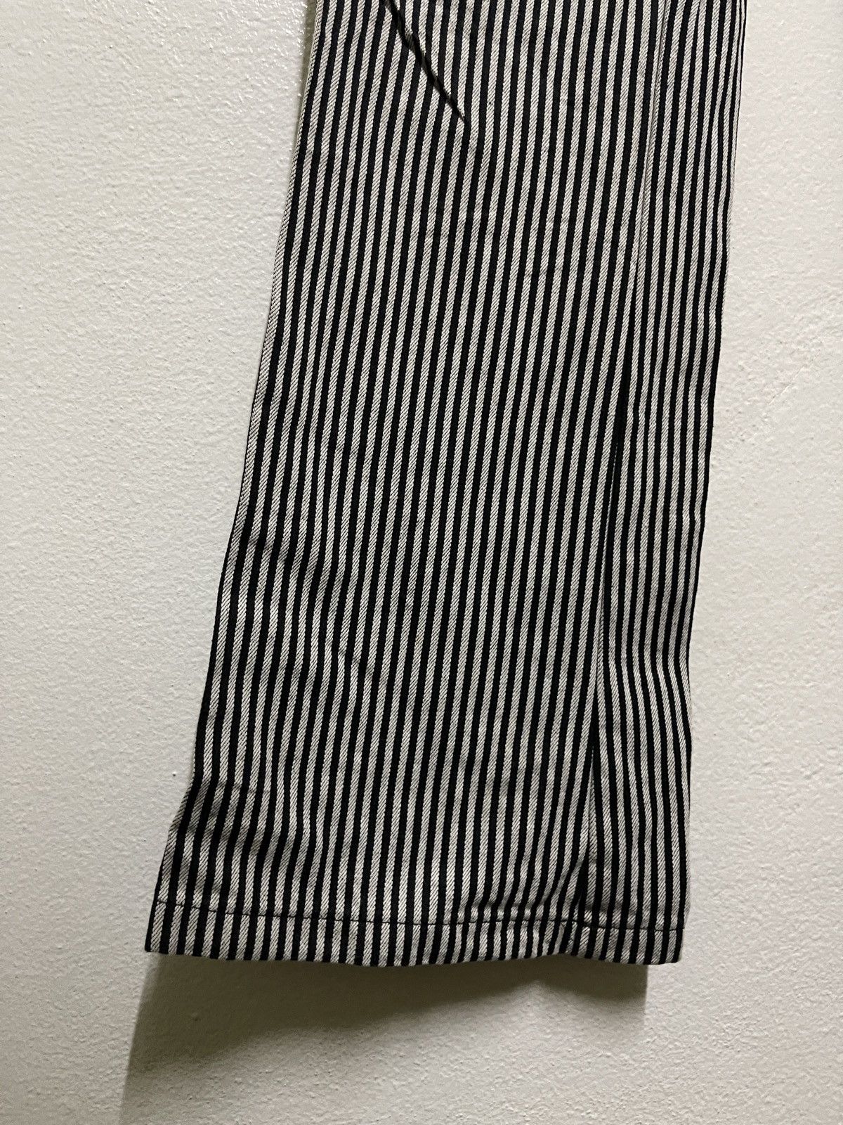 Vintage × agnes b. Agnes b Striped Jeans Size 24" / US 00 / IT 34 - 4 Thumbnail