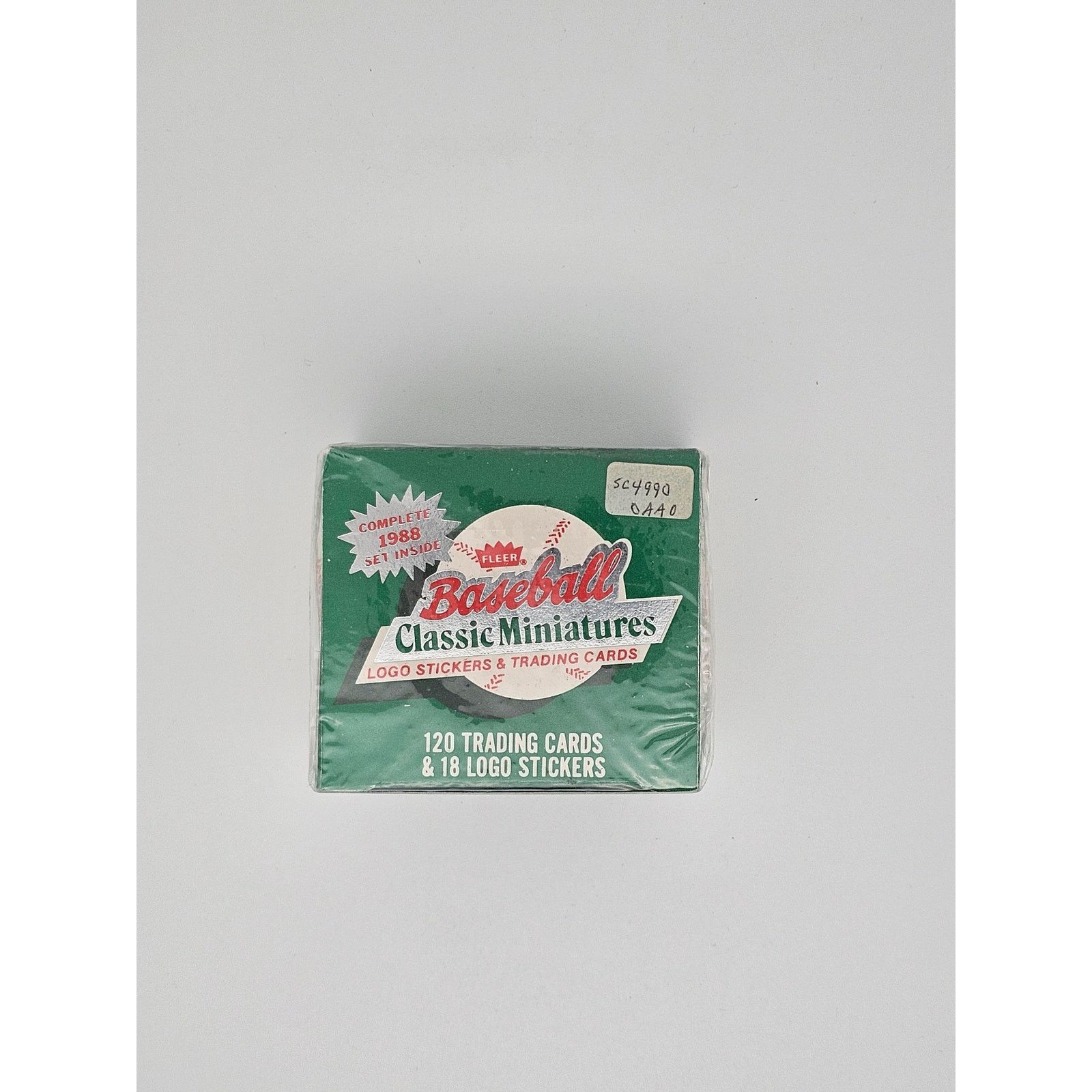 MLB Vintage Sealed Card Lot 1987 & 1988 Fleer Classic Miniatures Size ONE SIZE - 6 Thumbnail