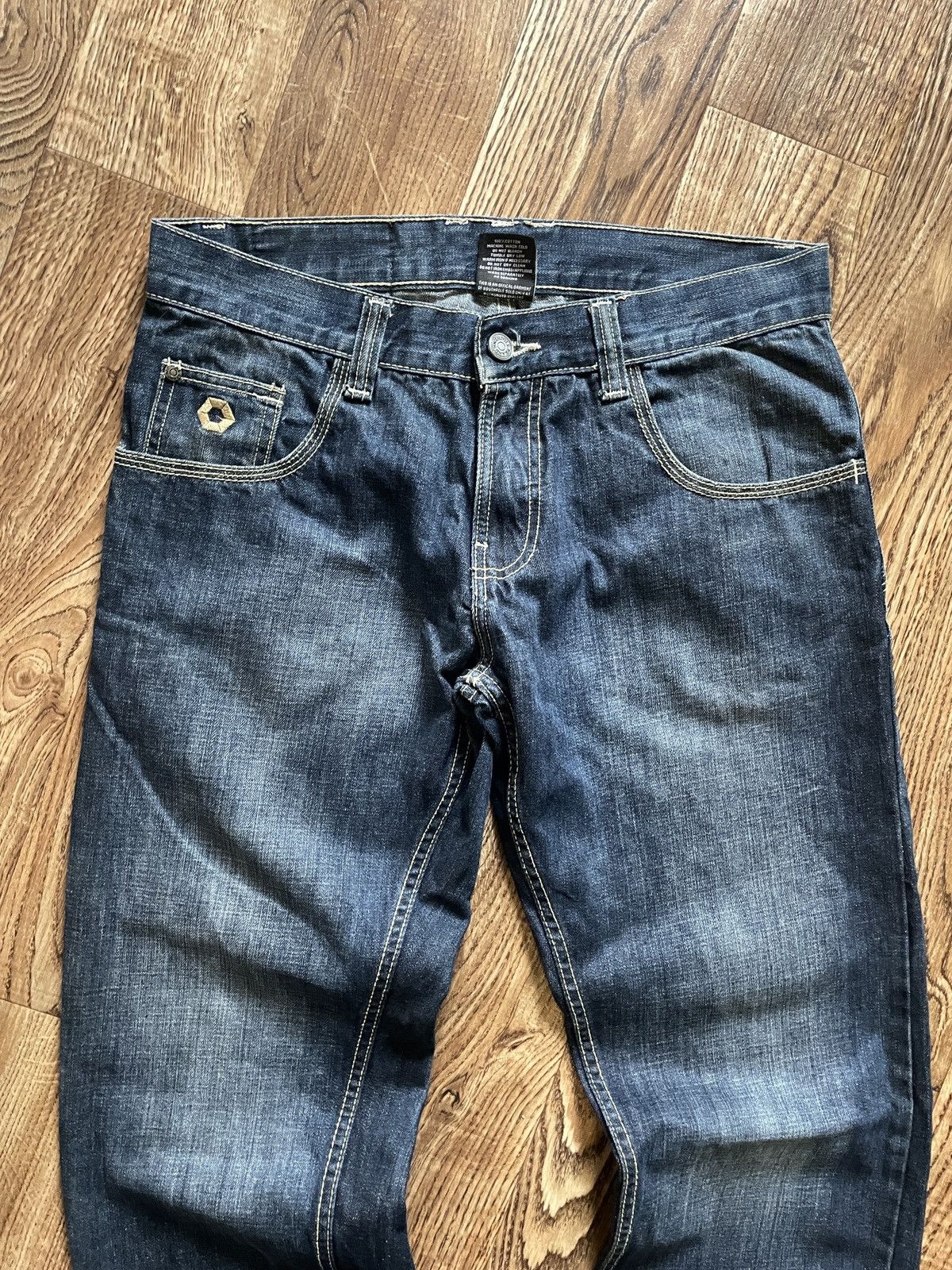 Southpole Crazy Vintage Y2K Baggy Southpole Jeans Skater Opium Size US 31 - 9 Thumbnail
