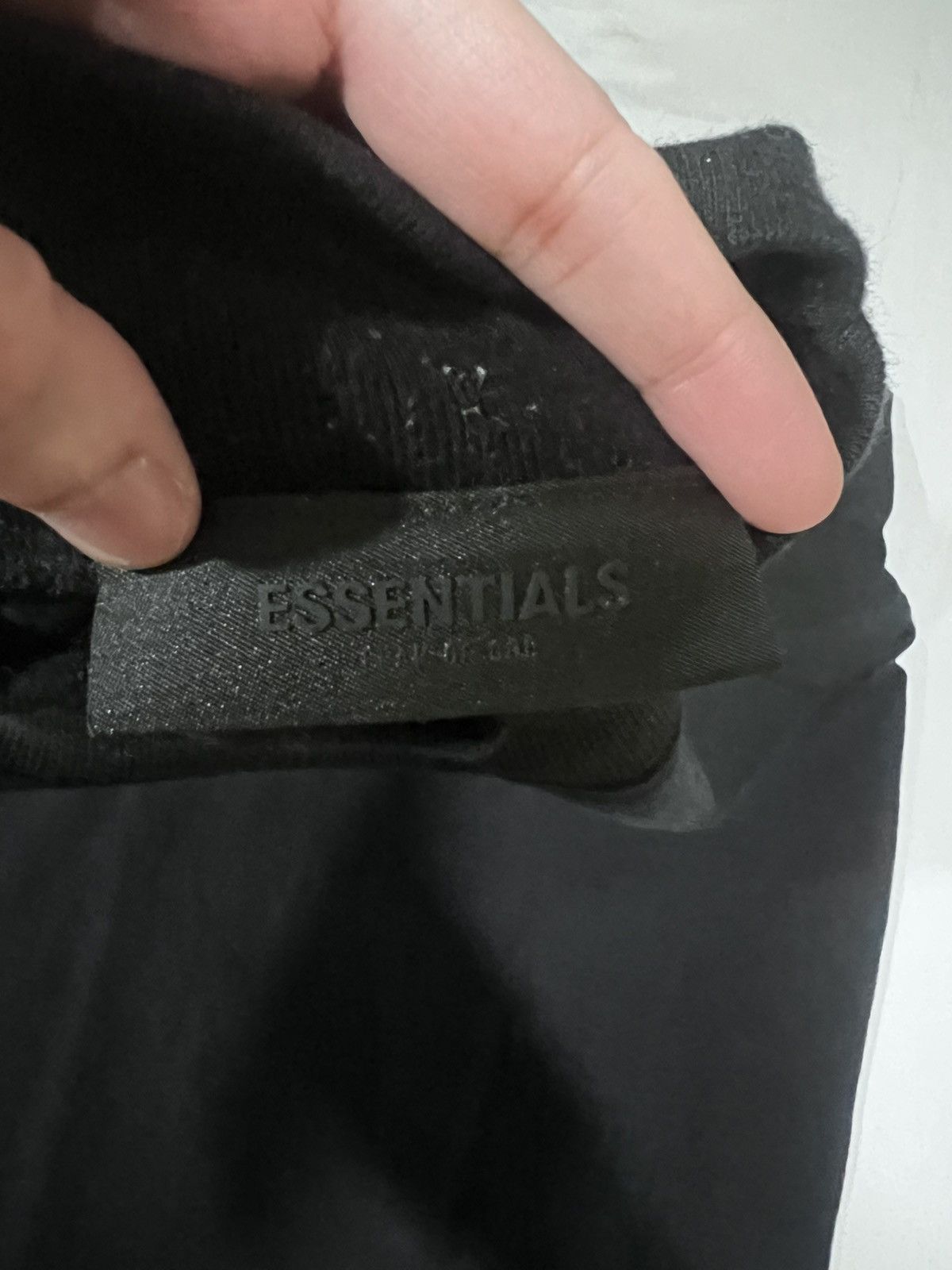 Fear of God All black essentials t shirt by fear of god hi neck Size US S / EU 44-46 / 1 - 2 Thumbnail