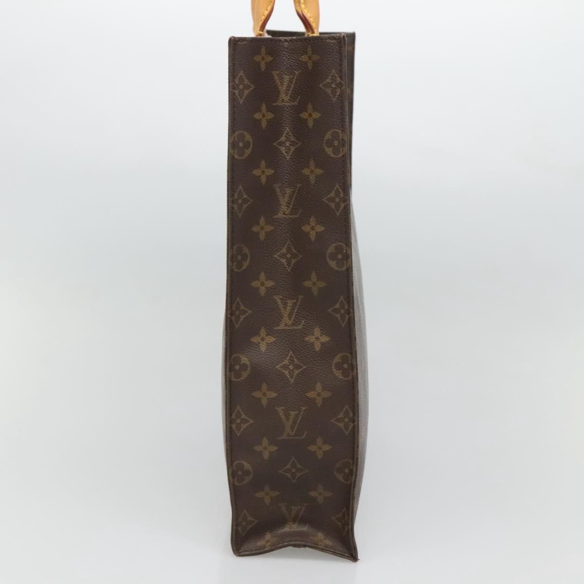 Louis Vuitton LOUIS VUITTON Monogram Sac Plat Hand Bag M51140 Size ONE SIZE - 4 Thumbnail
