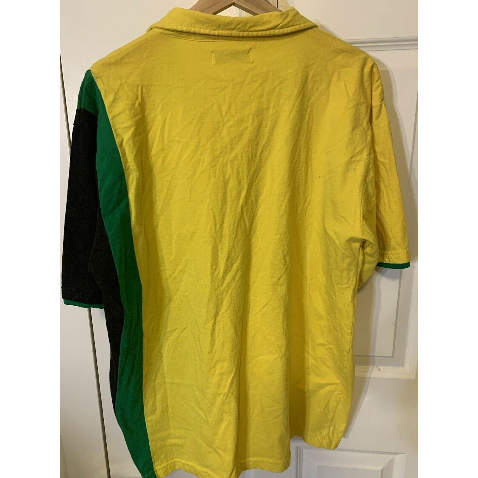 Other VT Athletic Sport Men’s Sz XL Soccer/Rugby Yellow Spell Out Size US XL / EU 56 / 4 - 7 Thumbnail