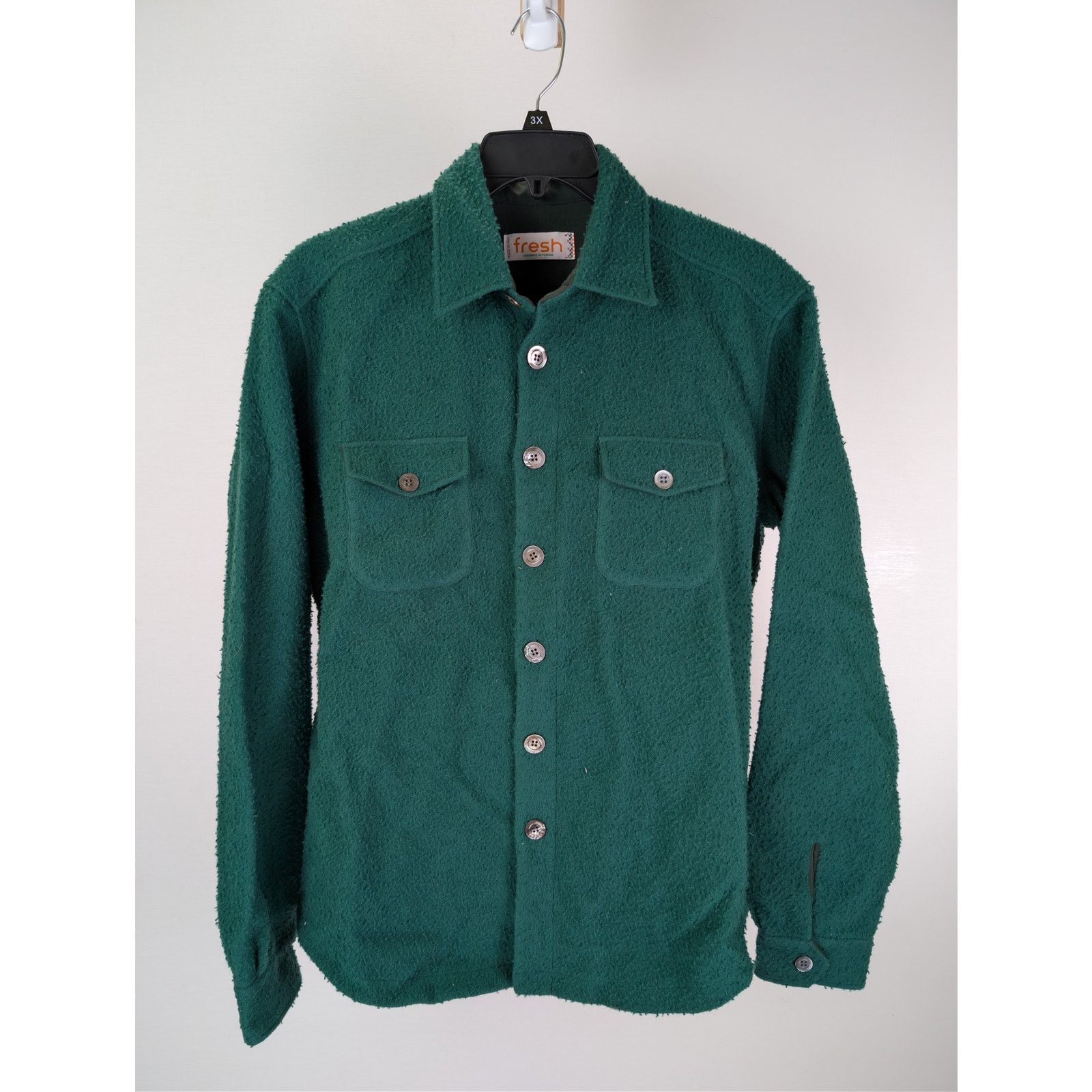 Other o1rshd1 CC20 Fresh Casentino Wool Overshirt Shirt in green Size US M / EU 48-50 / 2 - 2 Thumbnail