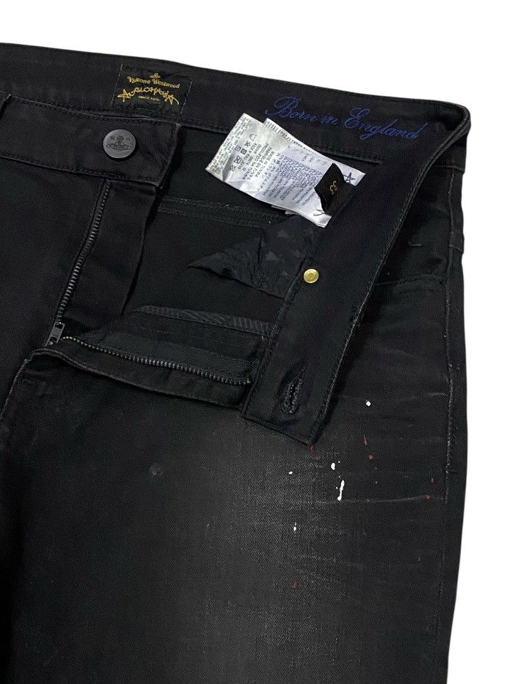 Vivienne Westwood Vivienne Westwood Anglomania Ripped Distressed Skinny Jeans Size US 33 - 3 Thumbnail