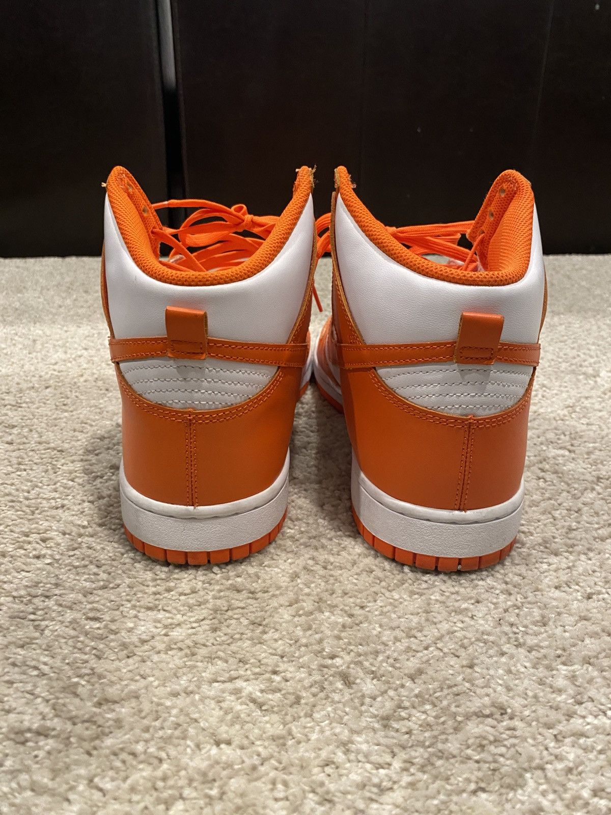 Nike Nike Dunk High Syracuse 2021 Size US 12 / EU 45 - 4 Thumbnail