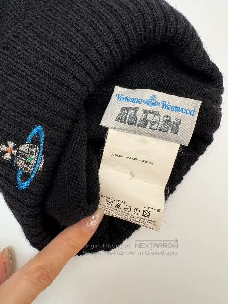 Vivienne Westwood Vivienne Westwood Wool knitted hat Size ONE SIZE - 5 Thumbnail