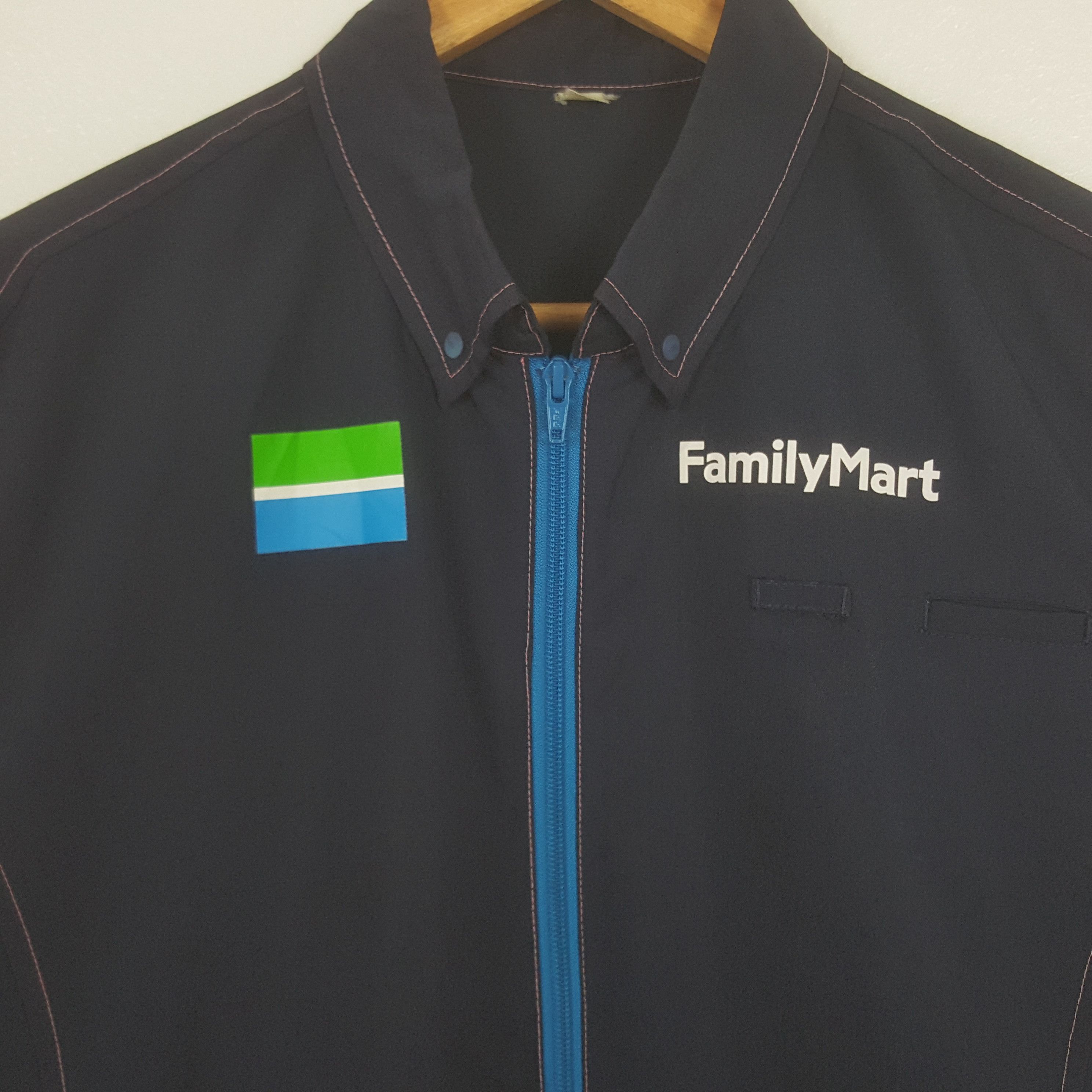 Japanese Brand Vintage Family Mart Japanese Uniform Jacket C312N78 Size US M / EU 48-50 / 2 - 2 Thumbnail