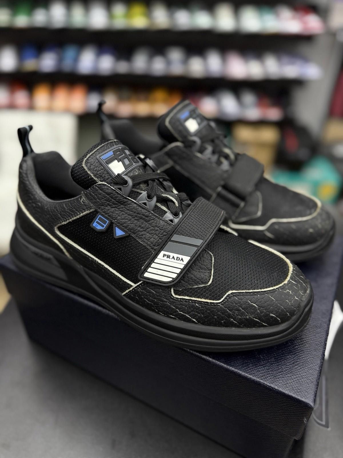 Prada Prada Men's Luxury Mechano Black - Sneakers 10UK/11US Size US 11 / EU 44 - 2 Thumbnail