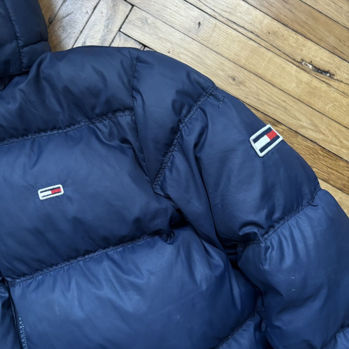 Le Grande Bleu (L.G.B.) × Tommy Hilfiger Tommy Hilfiger Puffer Down Jacket Size US S / EU 44-46 / 1 - 3 Thumbnail