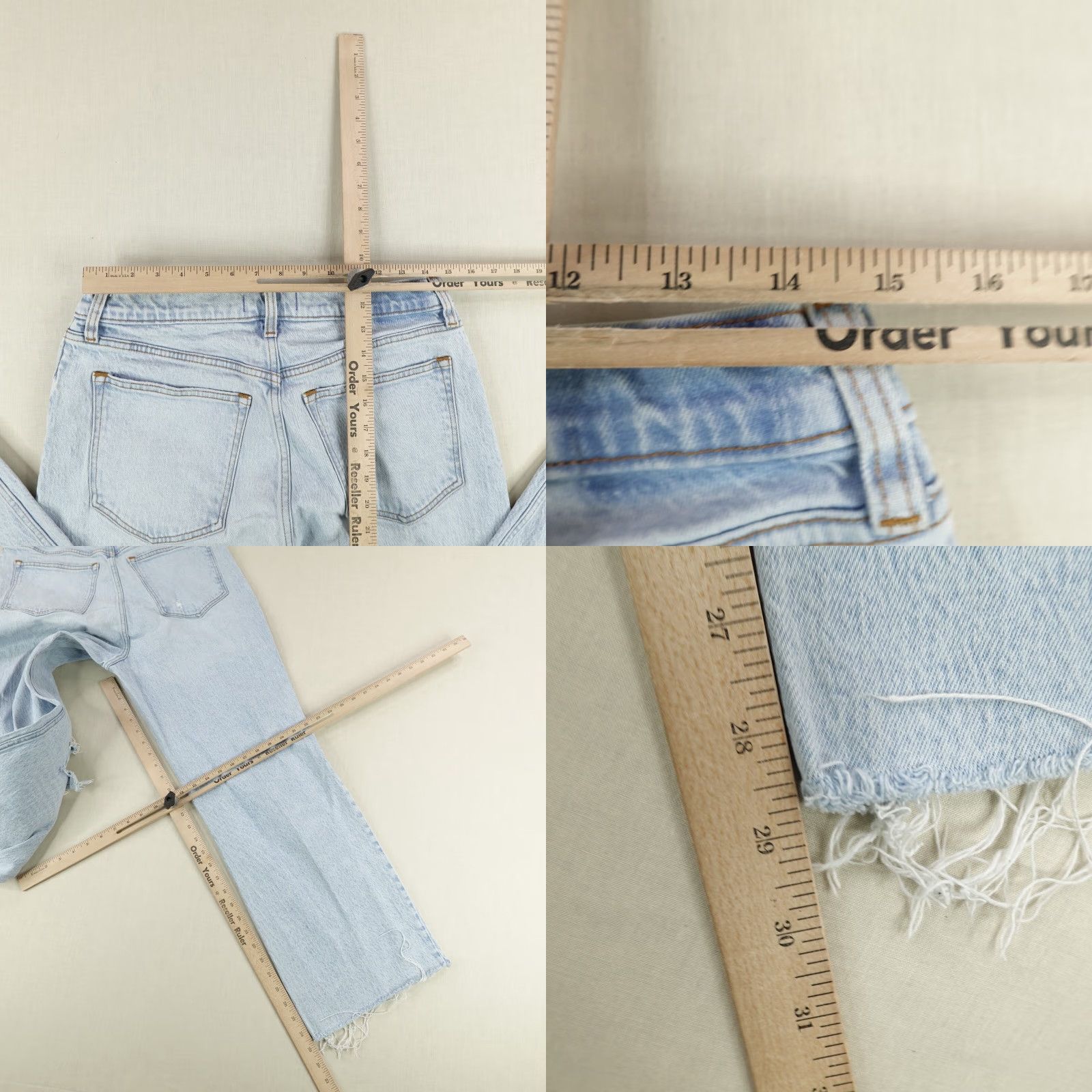 Abercrombie & Fitch VINTAGE Abercrombie & Fitch Jeans Women 12 Relaxed Fit High Rise Baggy 90s Blue Denim Size 30" / US 8 / IT 44 - 8 Thumbnail