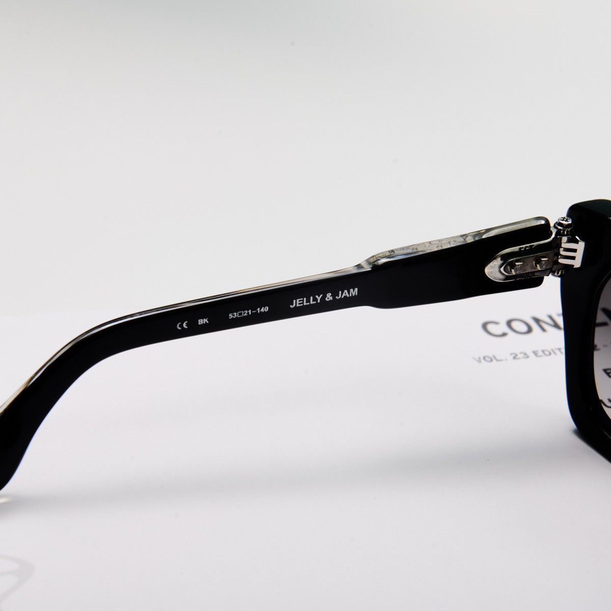 Chrome Hearts CHROME HEARTS JELLY & JAM BLACK SUNGLASSES Size ONE SIZE - 5 Thumbnail