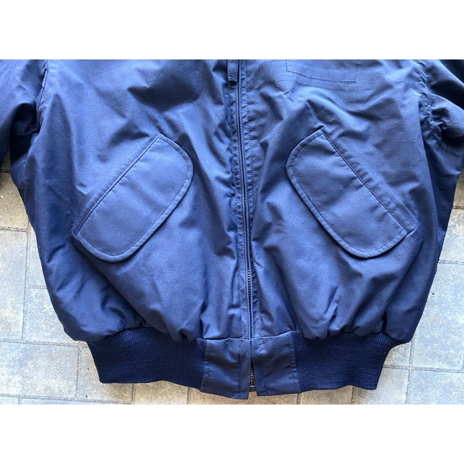 Vintage VINTAGE Alpha Industries Jacket (Security Police) Winter Blue Mens Large L Scovill YAGC-89-3 Size US L / EU 52-54 / 3 - 3 Thumbnail
