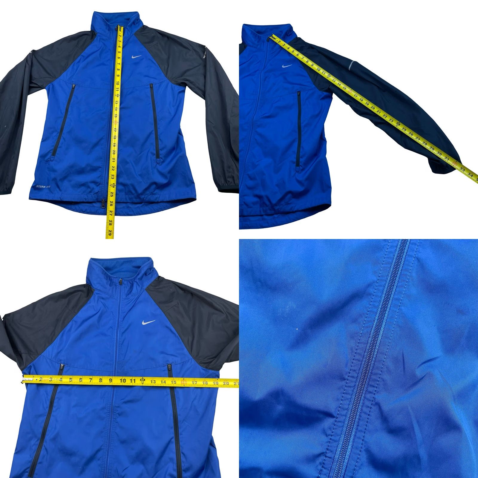 Nike Nike Storm-FIT Jacket Men’s Full Zip Blue/Black Small Size US S / EU 44-46 / 1 - 8 Thumbnail