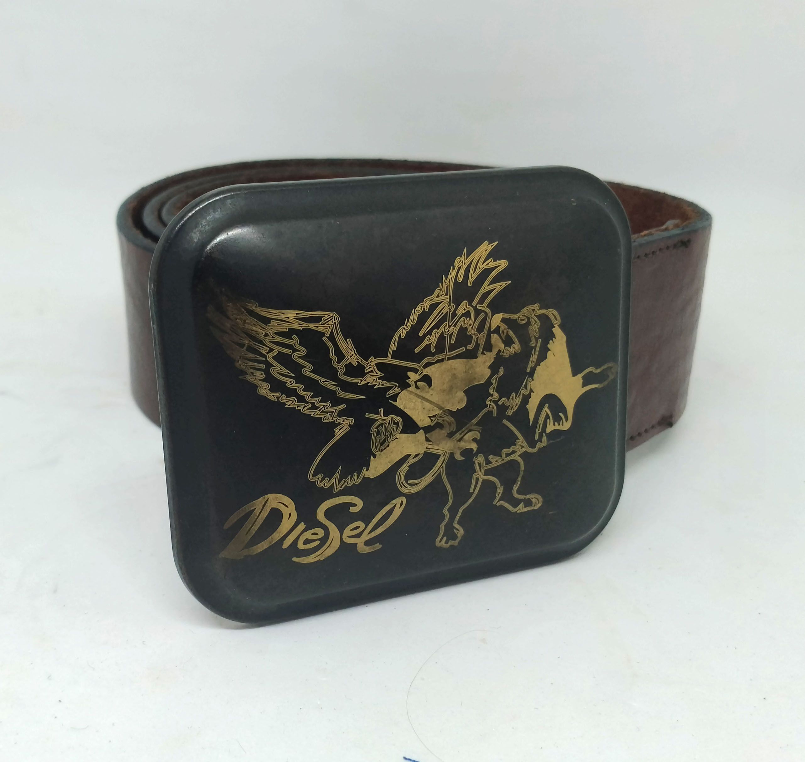 Diesel Diesel - Only The Brave Belt – Size 100/40 – Large Buckle Size 40 - 2 Thumbnail